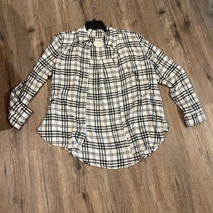 American Eagle plaid flannel shirt